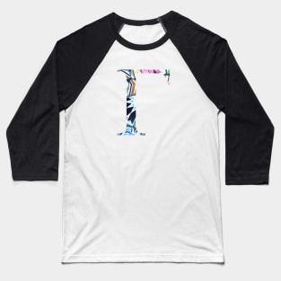 Barcelona Gaudi Gamma Sorority Letter Baseball T-Shirt